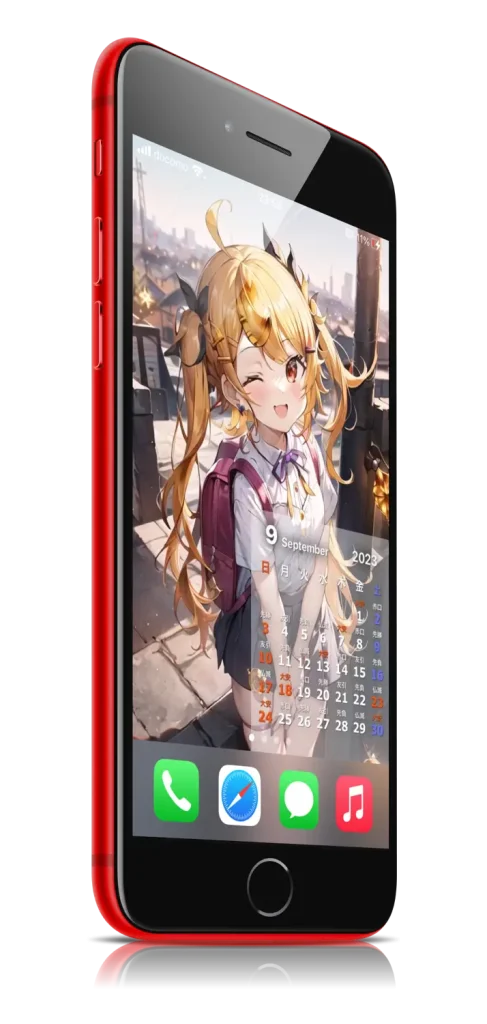 きーにゃん iPhone SE 3イメージ