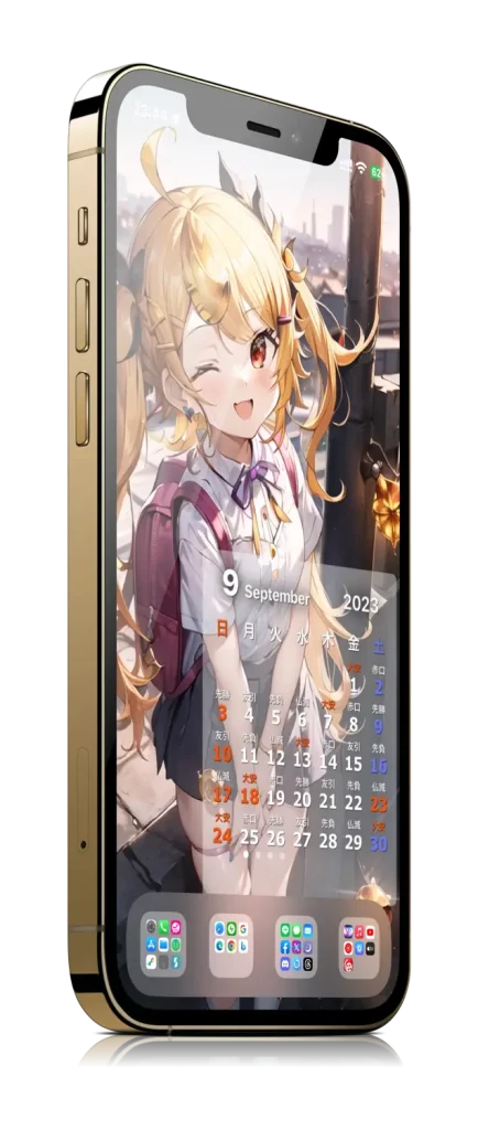 きーにゃん iPhone 12 Proイメージ