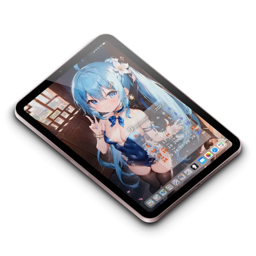 あおにゃん iPad mini 6イメージ