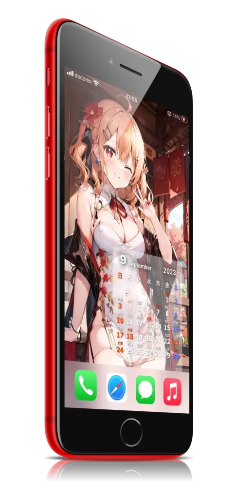 きーにゃん iPhone SE 3イメージ