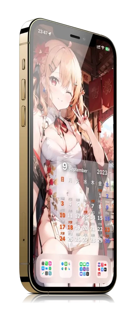 きーにゃん iPhone 12 Proイメージ